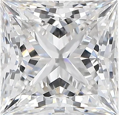 1.32 Carat E vvs2 Princess Lab Diamond