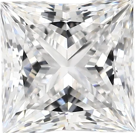 1.34 Carat D vvs2 Princess Lab Diamond