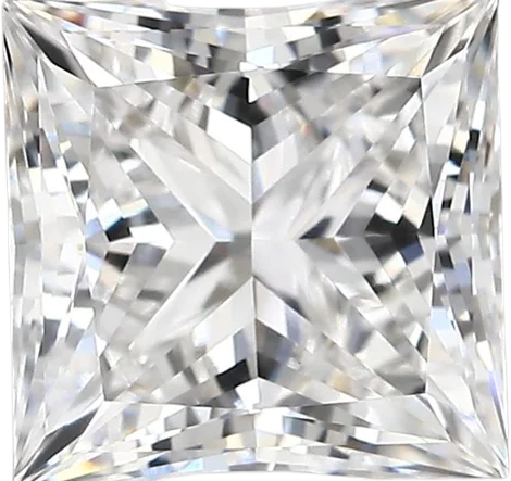 1.35 Carat D vvs2 Princess Lab Diamond