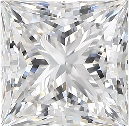 1.36 Carat E vvs1 Princess Lab Diamond