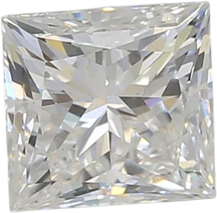 1.43 Carat E VS2 Princess Lab Diamond