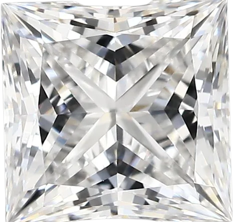 1.43 Carat E vvs1 Princess Lab Diamond