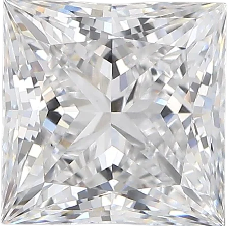 1.44 Carat D vs1 Princess Lab Diamond