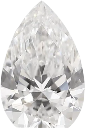 1.45 Carat E vvs2 Pear Lab Diamond