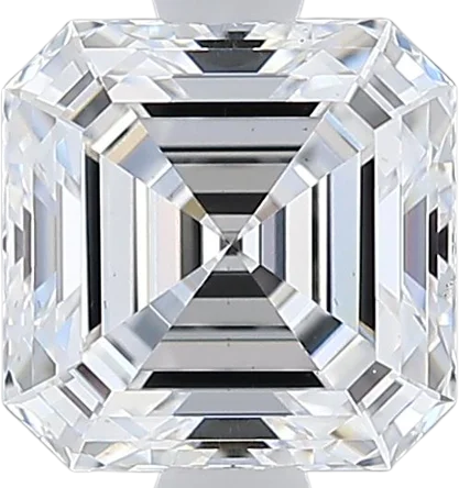 1.51 Carat D VS2 Asscher Lab Diamond