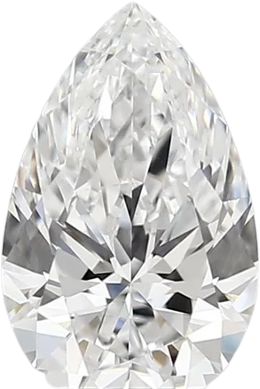 1.51 Carat D vvs2 Pear Lab Diamond