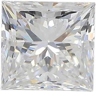 1.57 Carat E VS1 Princess Lab Diamond