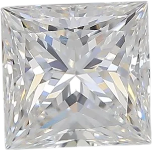 1.57 Carat E VS1 Princess Lab Diamond