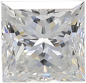 1.57 Carat E VVS1 Princess Lab Diamond