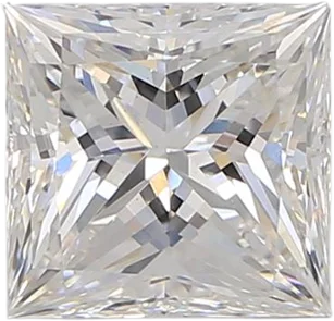 1.57 Carat F VS1 Princess Lab Diamond