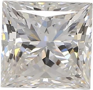 1.59 Carat E VS1 Princess Lab Diamond