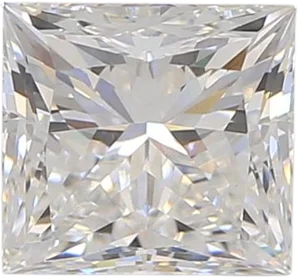 1.59 Carat E VVS2 Princess Lab Diamond