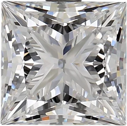 1.7 Carat D VVS1 Princess Lab Diamond