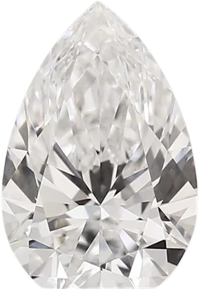 1.74 Carat D vs1 Pear Lab Diamond