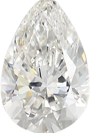 1.87 Carat F vvs2 Pear Lab Diamond