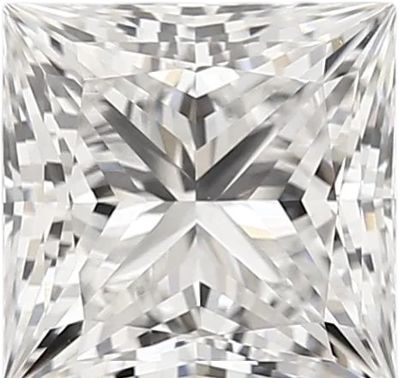 1.96 Carat D vvs2 Princess Lab Diamond