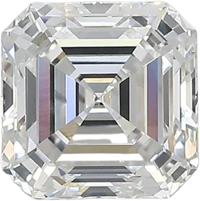 2.04 Carat G VVS2 Asscher Lab Diamond