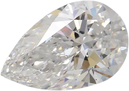 2.04 Carat E VVS2 Pear Lab Diamond