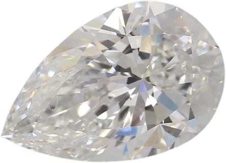 2.05 Carat F VVS2 Pear Lab Diamond