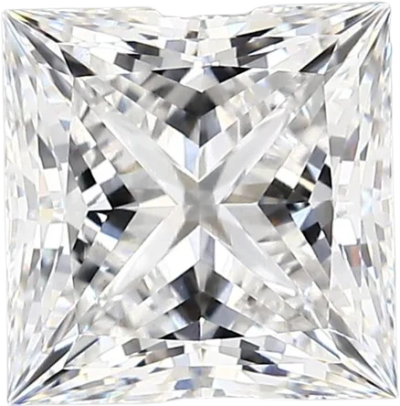 2.09 Carat D vvs2 Princess Lab Diamond