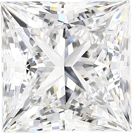 2.11 Carat D vvs2 Princess Lab Diamond