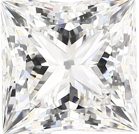 2.19 Carat E vvs2 Princess Lab Diamond