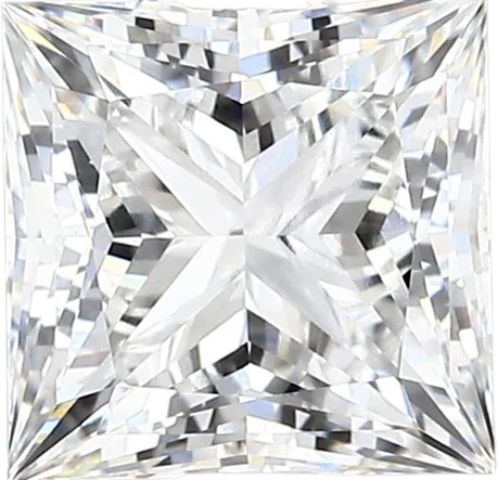 2.21 Carat E vvs2 Princess Lab Diamond