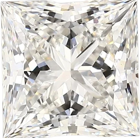 2.23 Carat F vvs2 Princess Lab Diamond