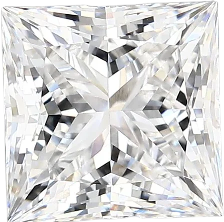 2.25 Carat D vvs2 Princess Lab Diamond