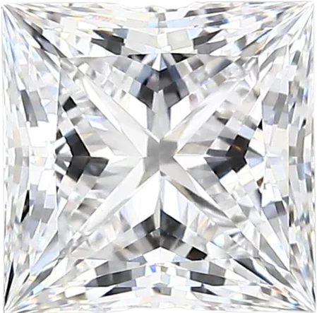 2.26 Carat D vvs1 Princess Lab Diamond