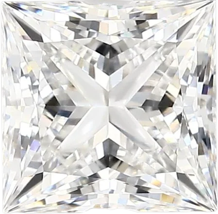 2.26 Carat E vvs1 Princess Lab Diamond