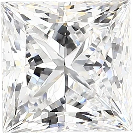 2.31 Carat E vvs1 Princess Lab Diamond