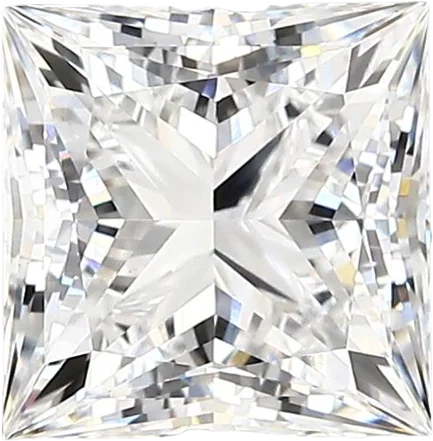 2.32 Carat D vvs2 Princess Lab Diamond