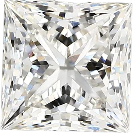 2.36 Carat F vvs2 Princess Lab Diamond