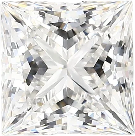 2.37 Carat D vvs1 Princess Lab Diamond