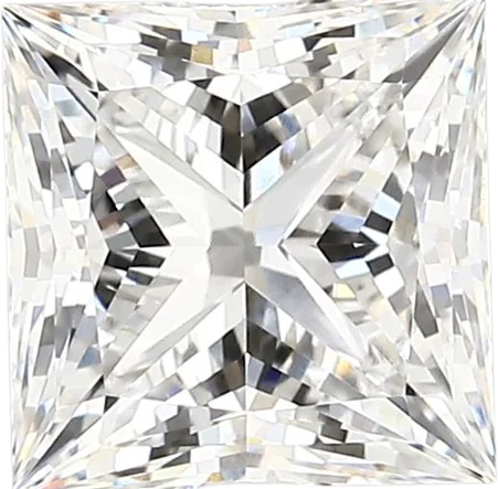 2.38 Carat E vvs1 Princess Lab Diamond