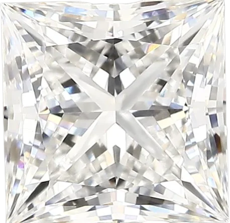 2.38 Carat E vvs2 Princess Lab Diamond