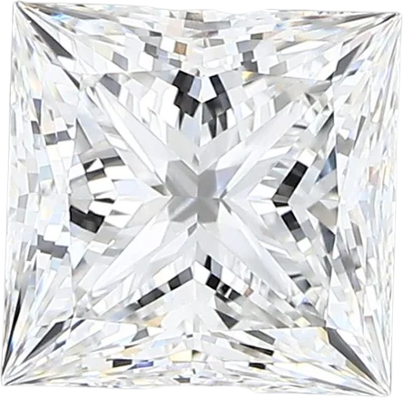 2.38 Carat F vvs2 Princess Lab Diamond