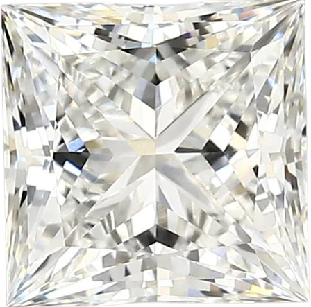 2.39 Carat F vvs2 Princess Lab Diamond