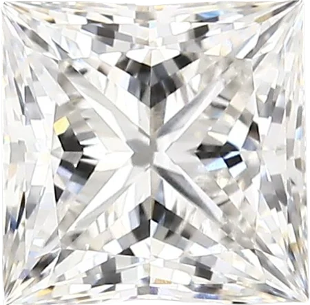 2.39 Carat F vvs2 Princess Lab Diamond