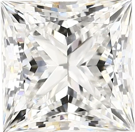 2.39 Carat G vvs2 Princess Lab Diamond