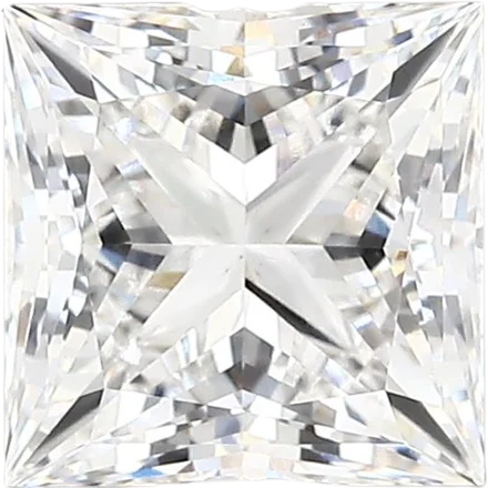 2.4 Carat D vs1 Princess Lab Diamond