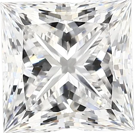 2.41 Carat E vvs1 Princess Lab Diamond