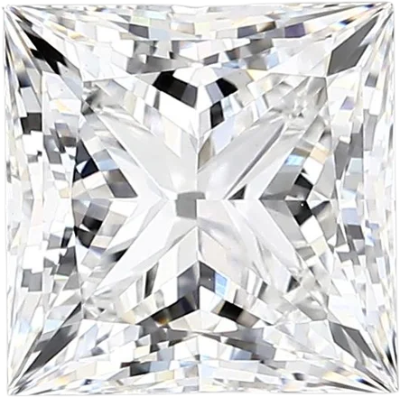 2.41 Carat E vvs2 Princess Lab Diamond