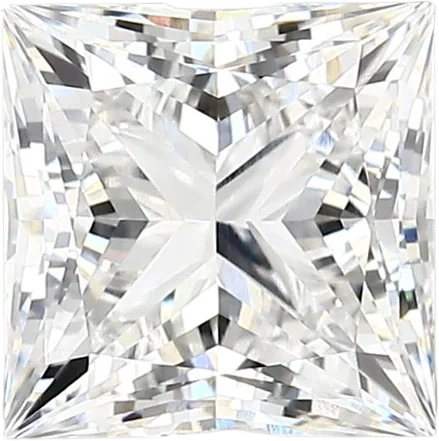 2.41 Carat F vvs2 Princess Lab Diamond