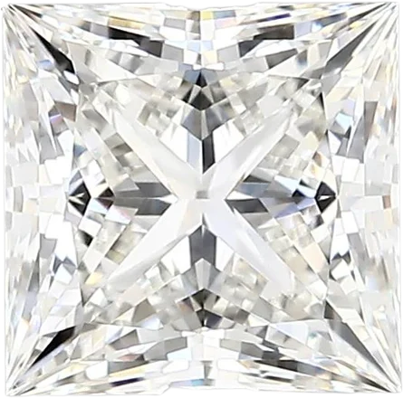 2.41 Carat G vvs1 Princess Lab Diamond