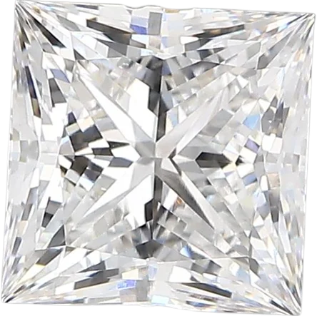 2.43 Carat D vvs2 Princess Lab Diamond