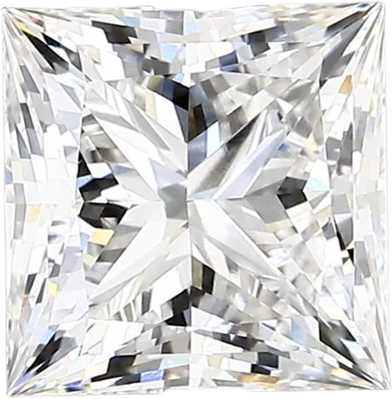 2.43 Carat F vvs2 Princess Lab Diamond