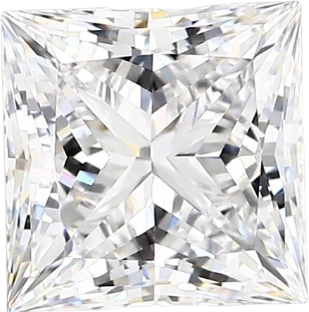 2.44 Carat D vvs2 Princess Lab Diamond