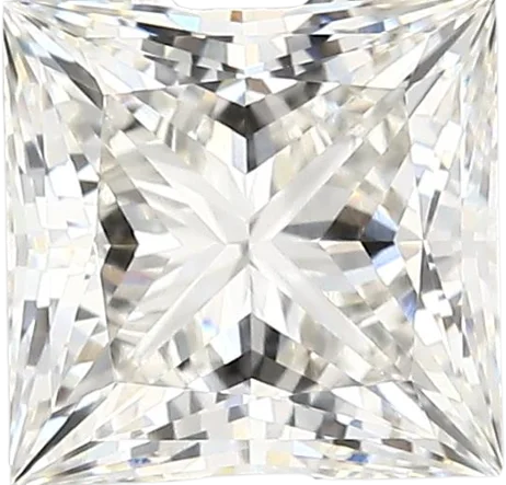 2.44 Carat G vvs1 Princess Lab Diamond